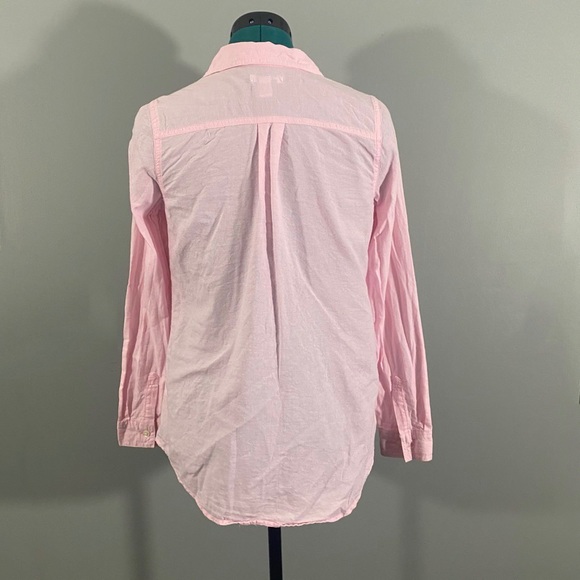 NWOT Old Navy Pink Boyfriend Fit Button Down Shirt - Picture 5 of 12